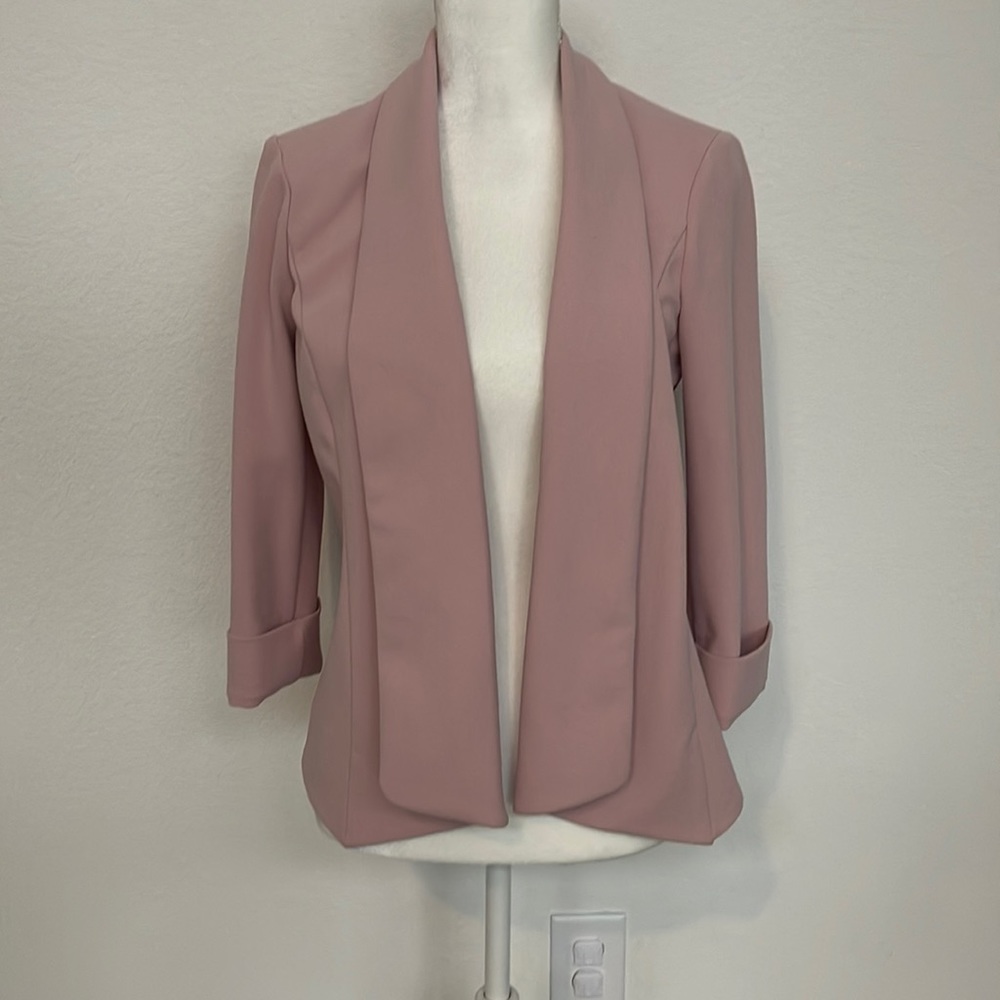 Anne Klein rose pink blazer